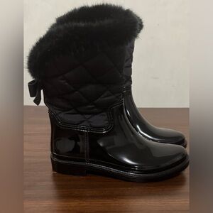 Kate Spade New York Women's Reid Snow Boots Black Size 7 M